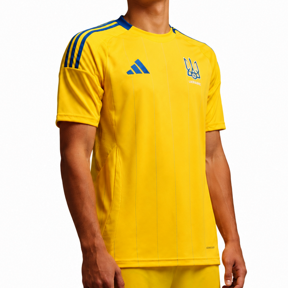 Ukraine national team Home soccer jersey 2025 - Adidas-2