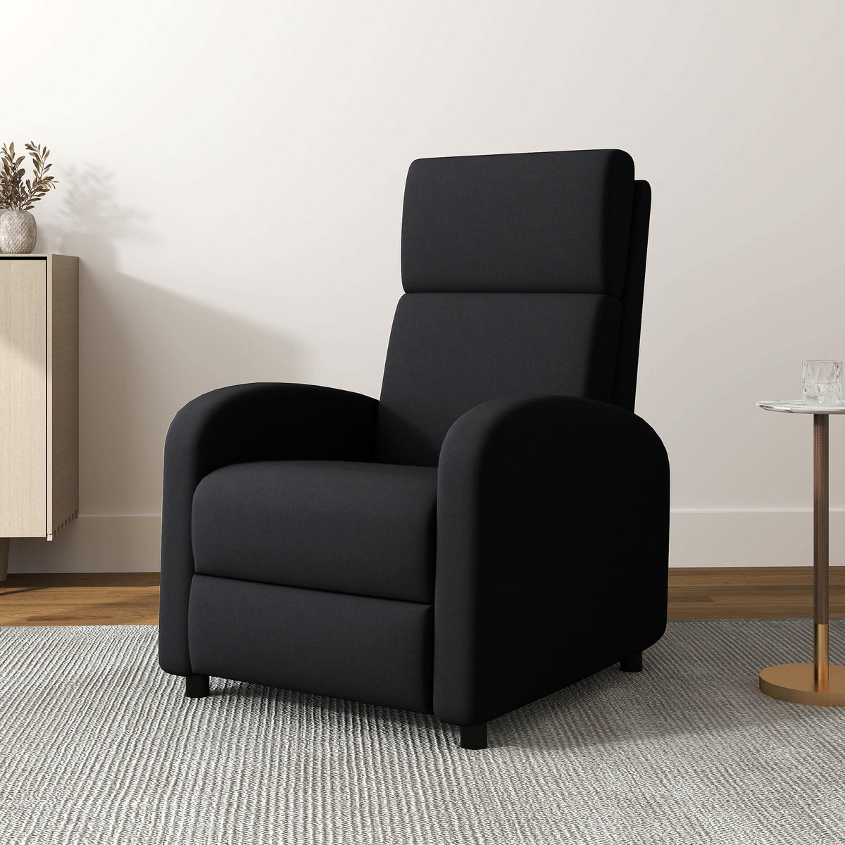 Fauteuil relax fauteuil inclinable salon fauteuil de relaxation - dossier réglable jusqu'à 160° repose-pieds intégré-9