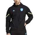 Arsenal FC black pre-match presentation jacket 2023/24 - Adidas-0