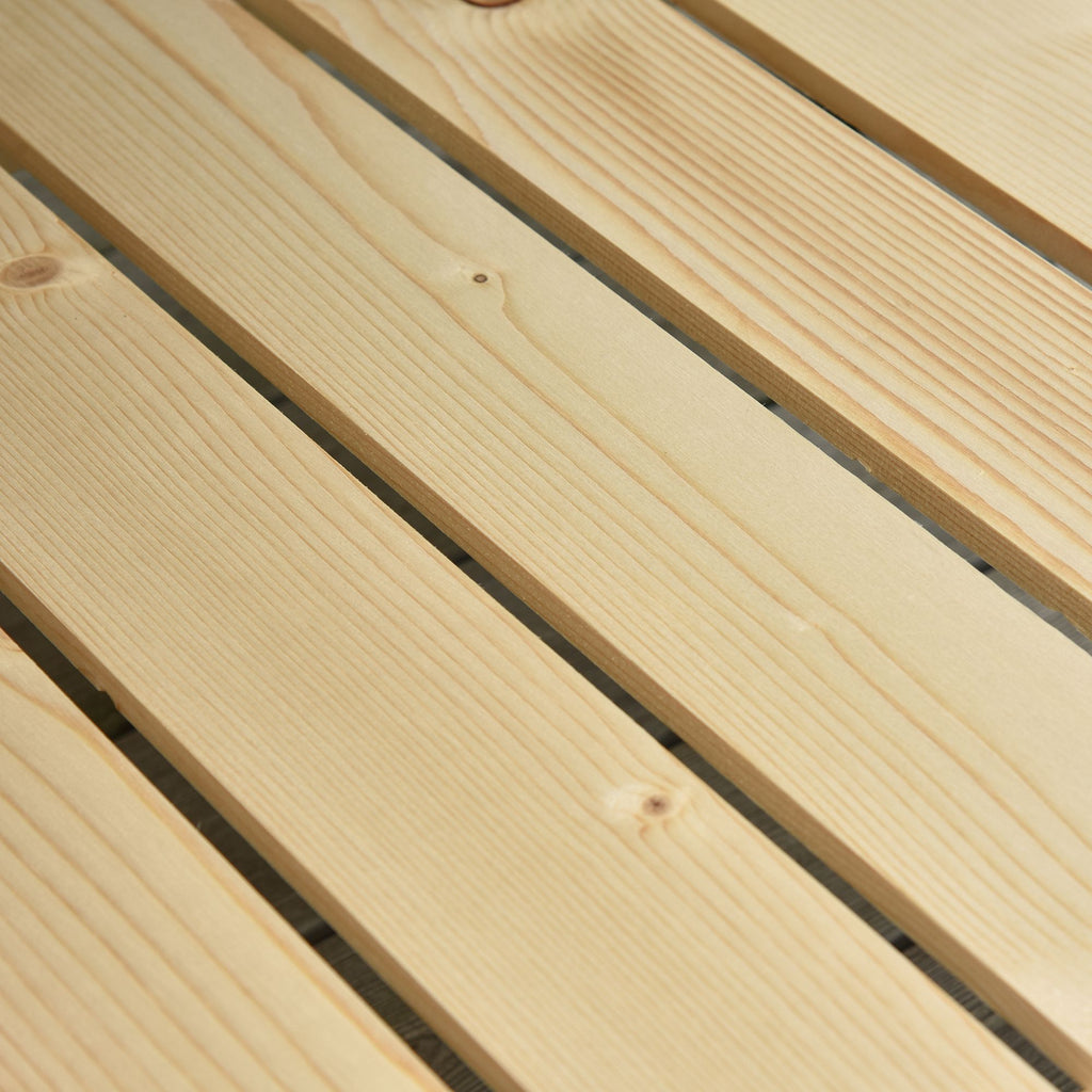 Jardinière sur Pieds - Potager sur roulettes - étagère, Inserts d'irrigation, Feutre de Drainage Inclus - Bois-8