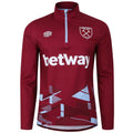 West Ham United pre-match training technical sweat top 2023/24  - Umbro-0