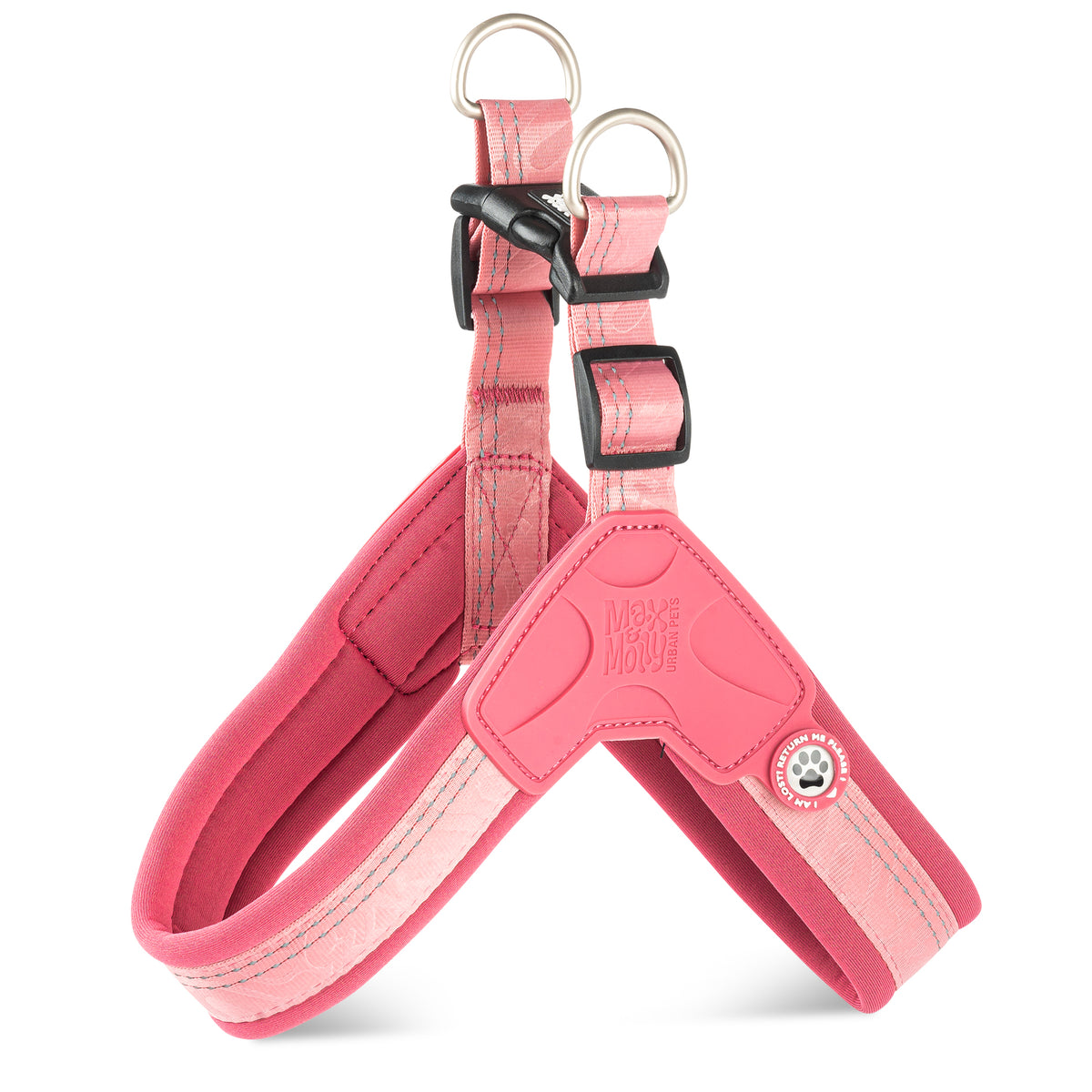 Max&Molly Q-Fit Harness - Matrix 2.0 Rosa /L