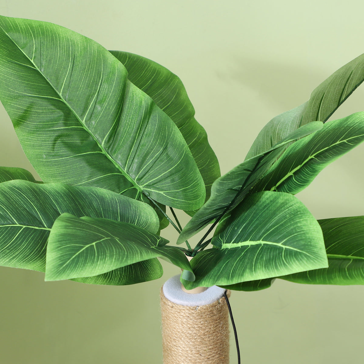 Tiragraffi per gatti a forma di albero, 83 cm, verde