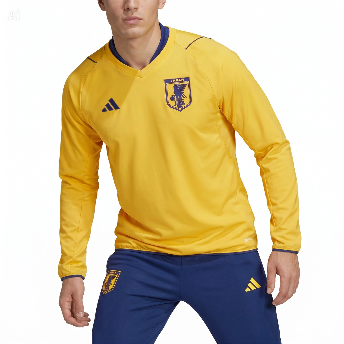 Japan Players training technical All Weather tracksuit 2022/23 - Adidas-1