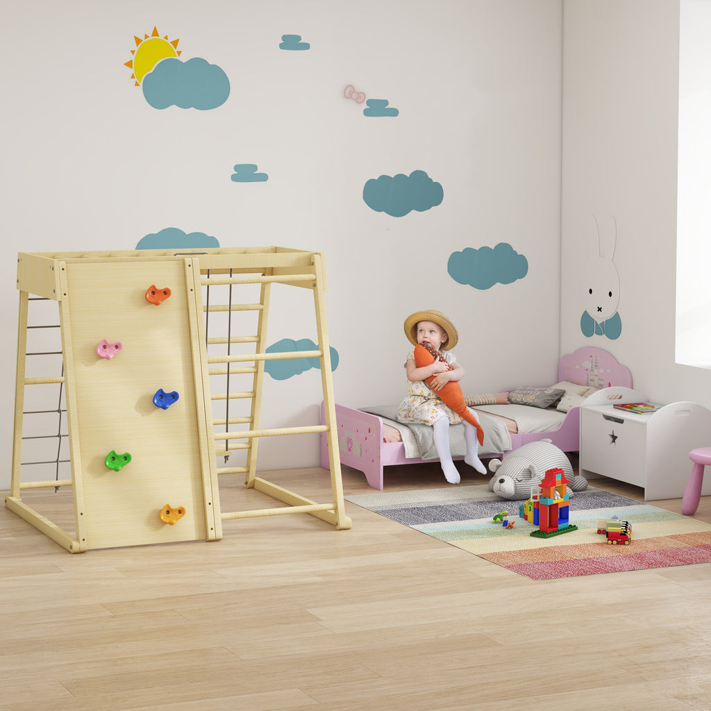 Lit Enfant 140 x 70 cm - lit d'enfant Design Princesse Motif château - sommier à Lattes Inclus - MDF Contre-plaqué Rose-8